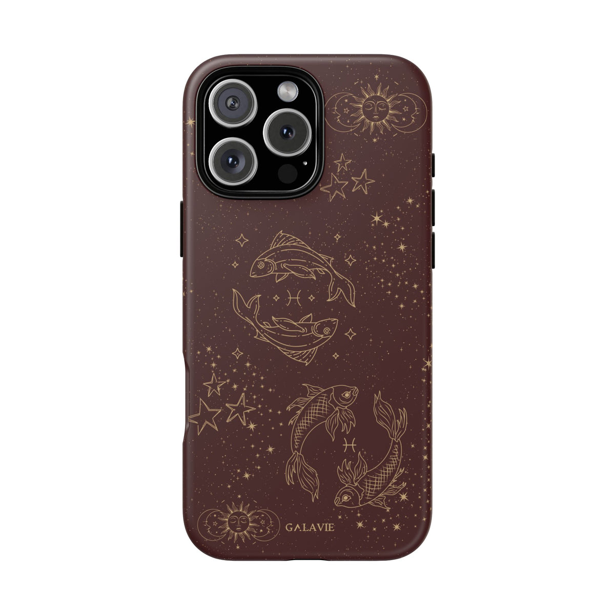 Pisces Zodiac Phone Case – Chocolate