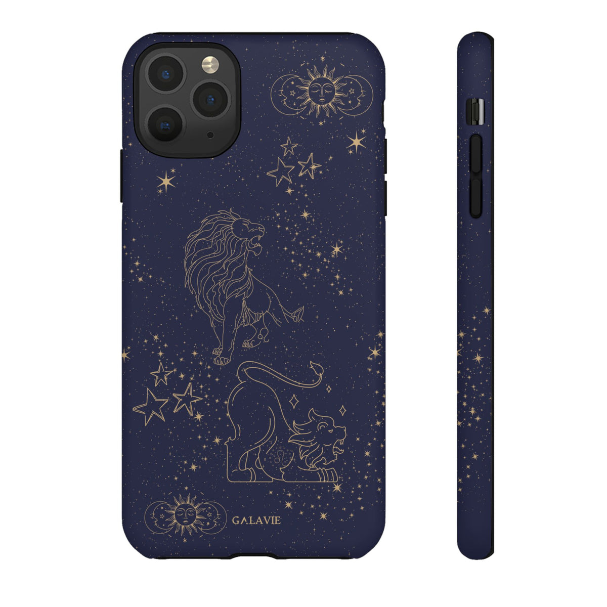 Leo Zodiac Phone Case – Navy
