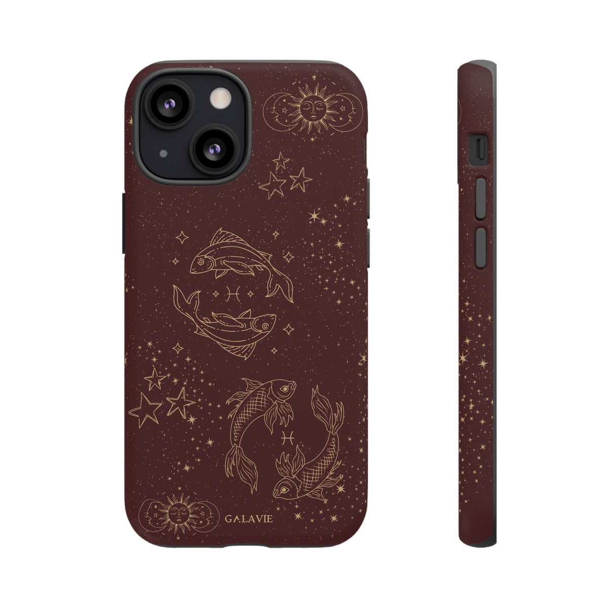 Pisces Zodiac Phone Case – Chocolate