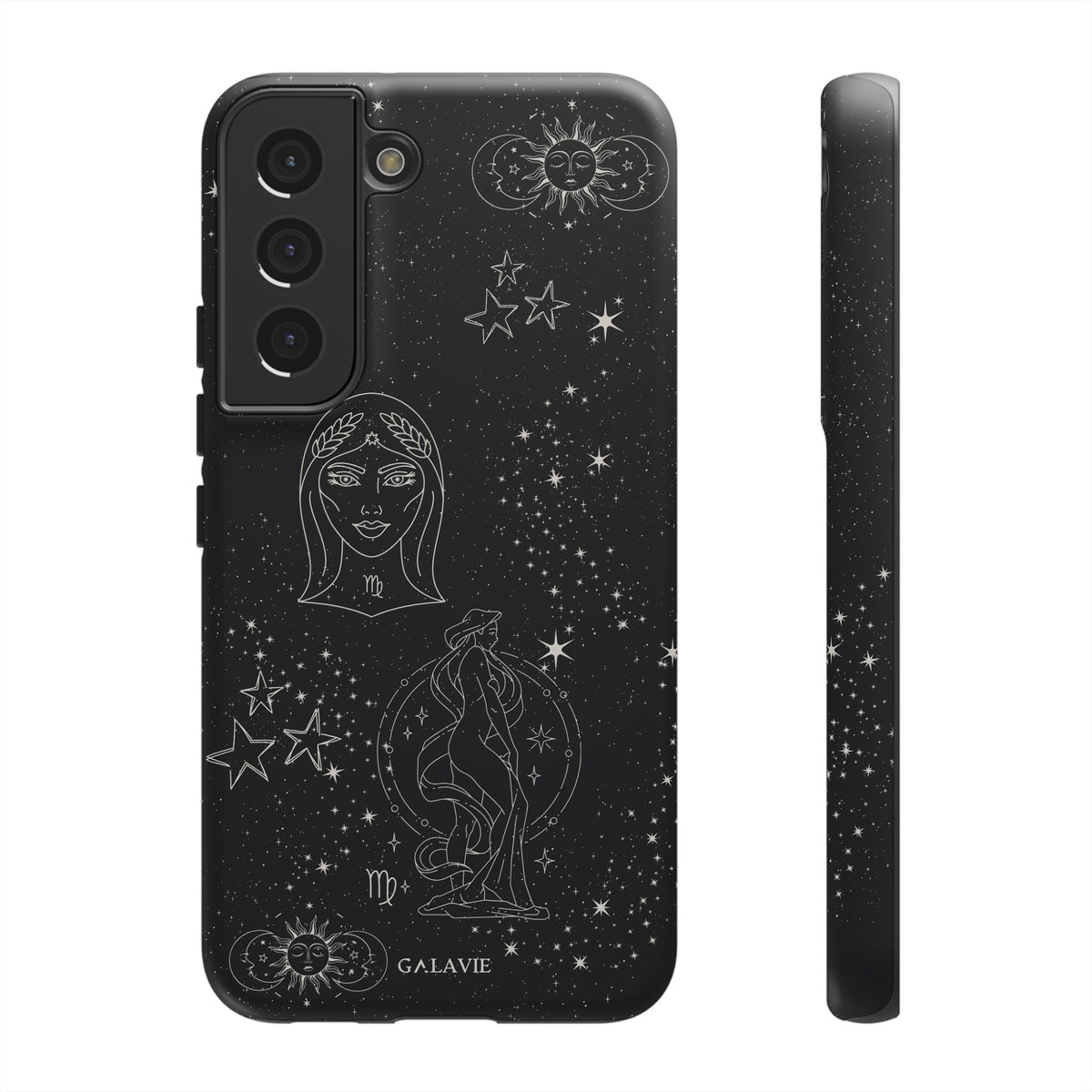 Virgo Zodiac Phone Case – Noir