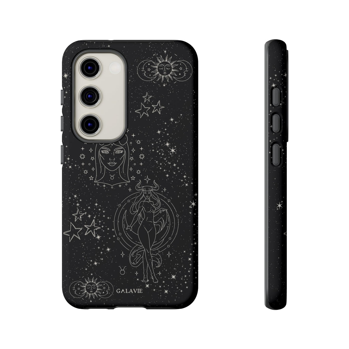 Taurus Zodiac Phone Case – Noir