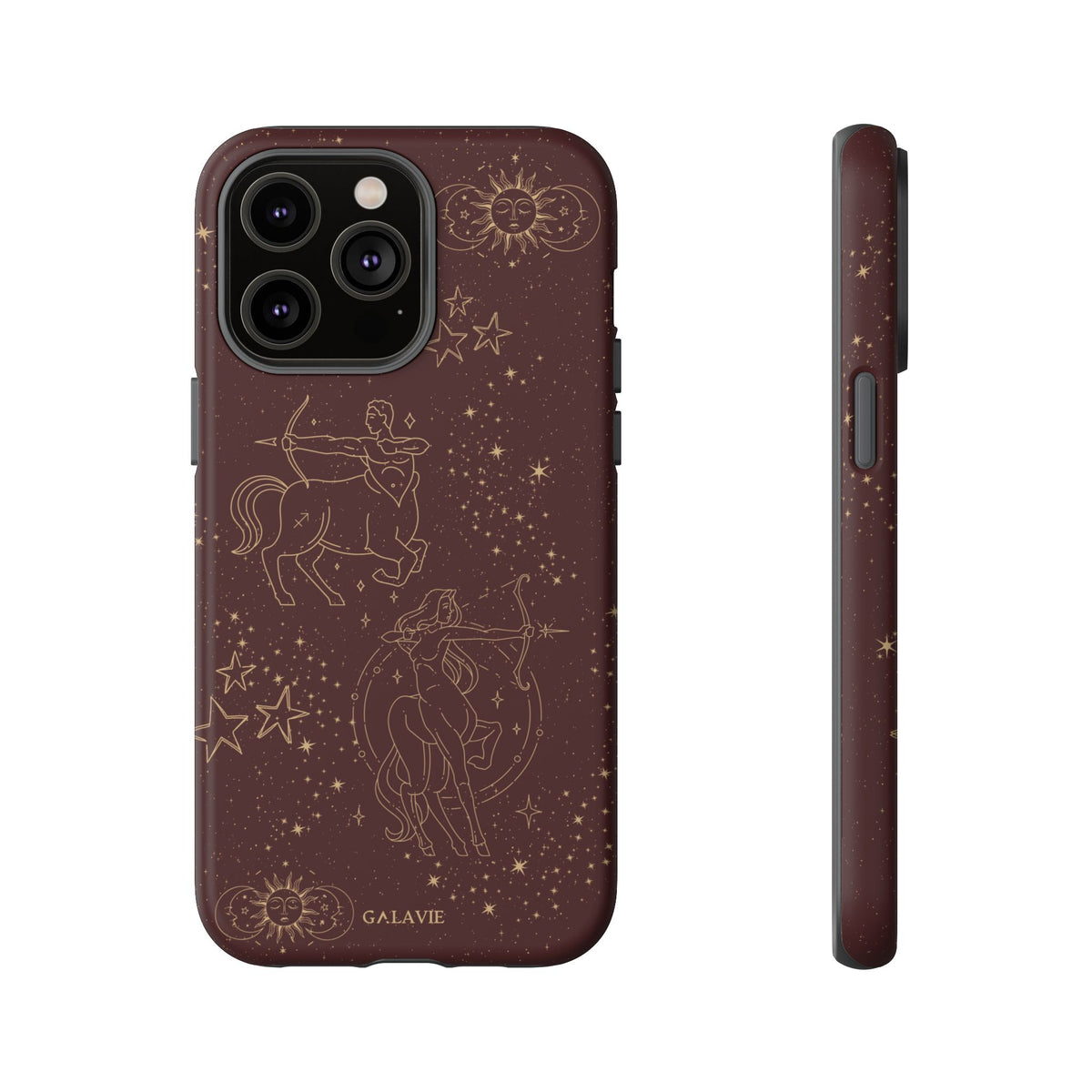 Sagittarius Zodiac Phone Case – Chocolate