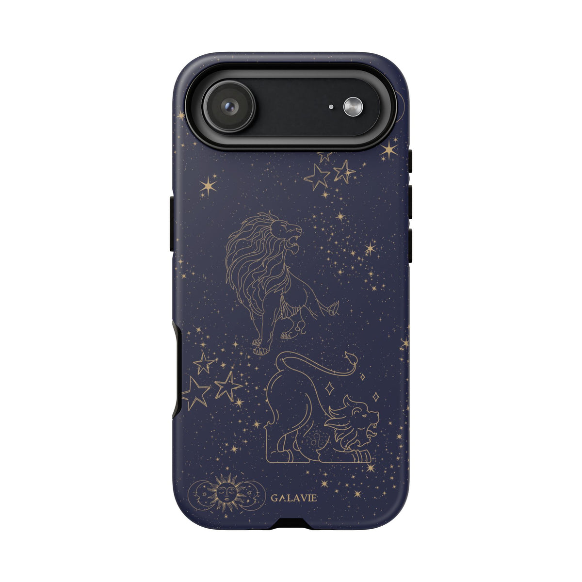 Leo Zodiac Phone Case – Navy