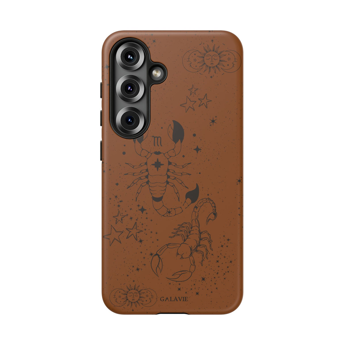 Scorpio Zodiac Phone Case – Cognac