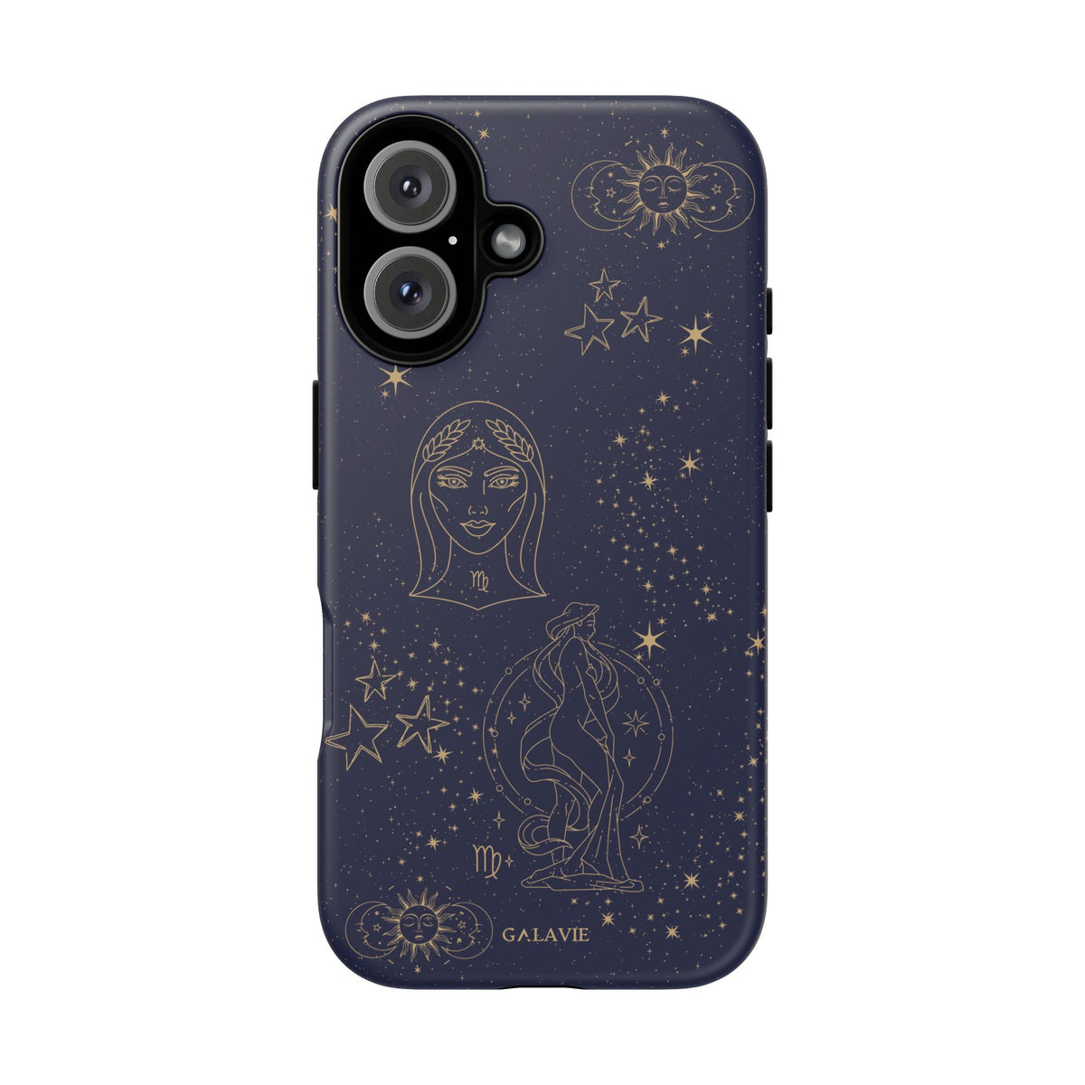 Virgo Zodiac Phone Case – Navy