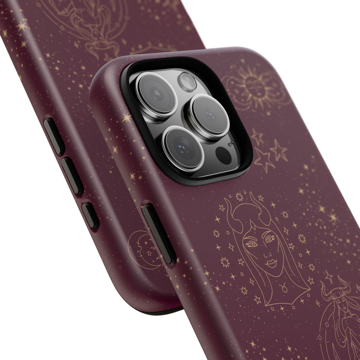 Taurus Zodiac Phone Case – Merlot