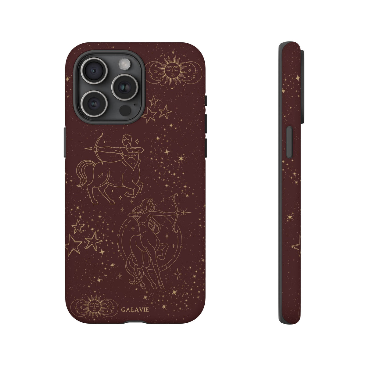 Sagittarius Zodiac Phone Case – Chocolate
