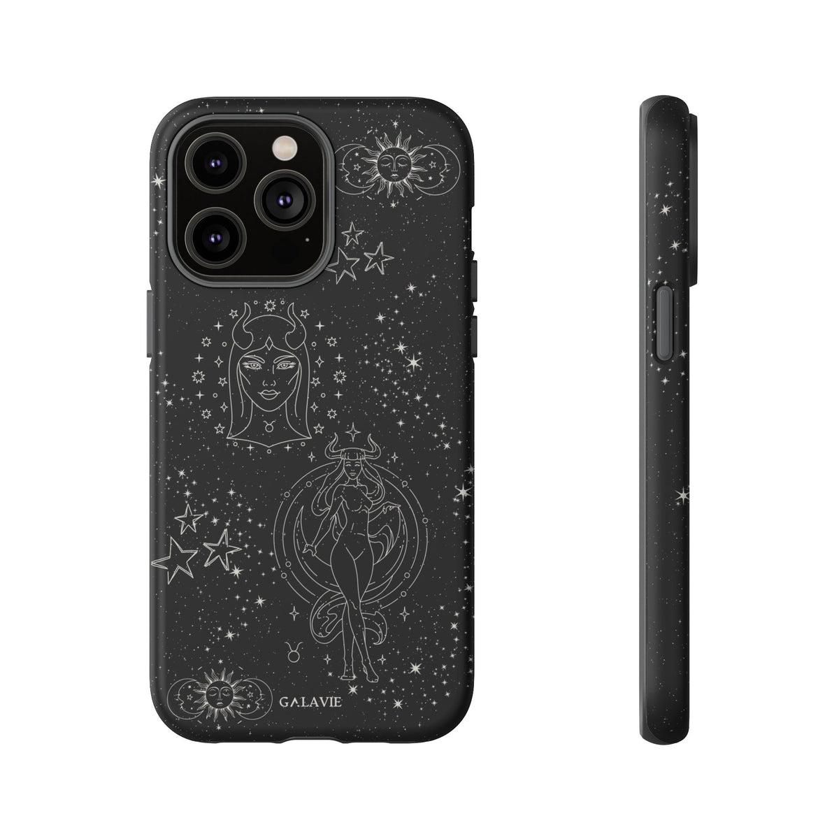 Taurus Zodiac Phone Case – Noir