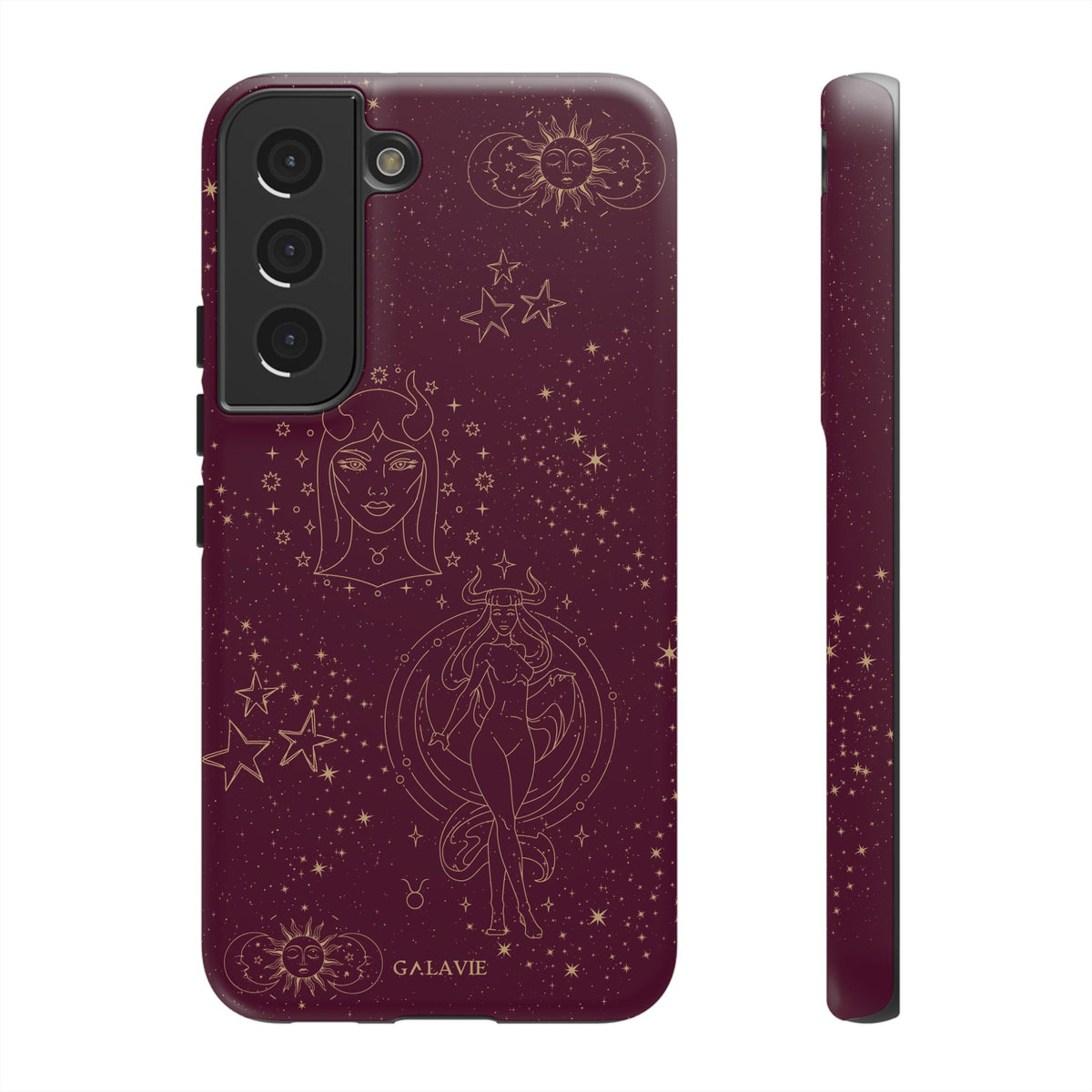 Taurus Zodiac Phone Case – Merlot
