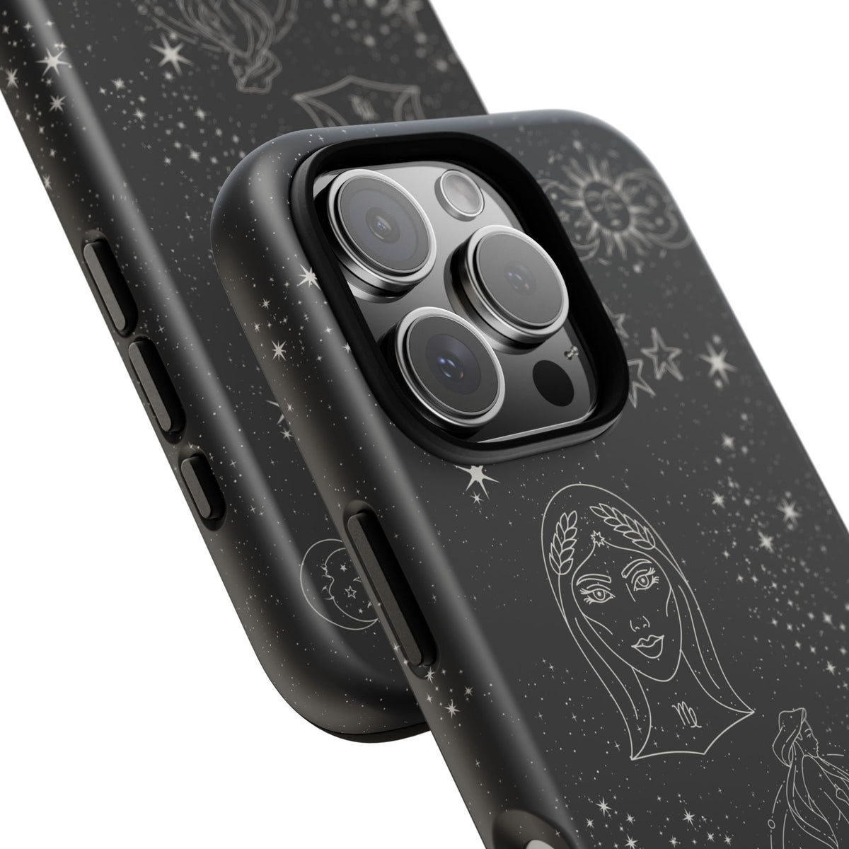 Virgo Zodiac Phone Case – Noir