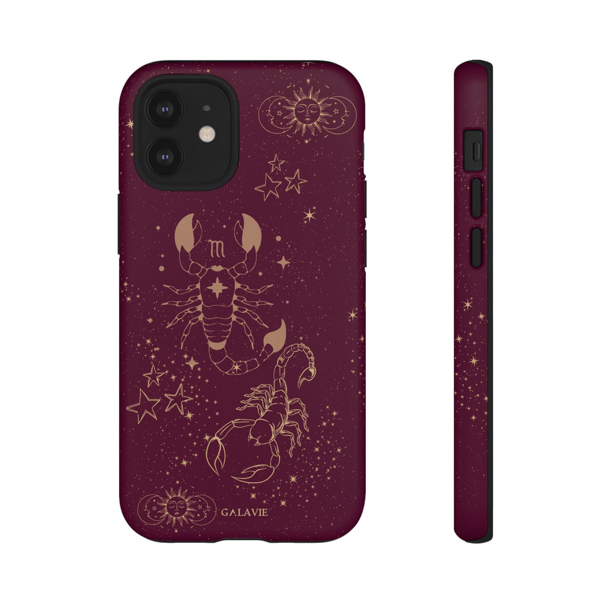 Scorpio Zodiac Phone Case – Merlot