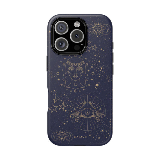 Cancer Zodiac Phone Case – Navy