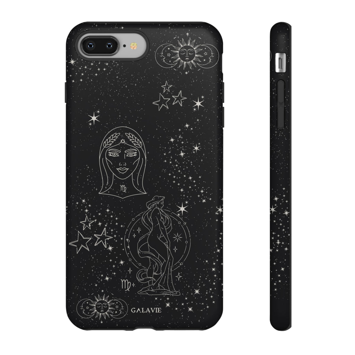 Virgo Zodiac Phone Case – Noir
