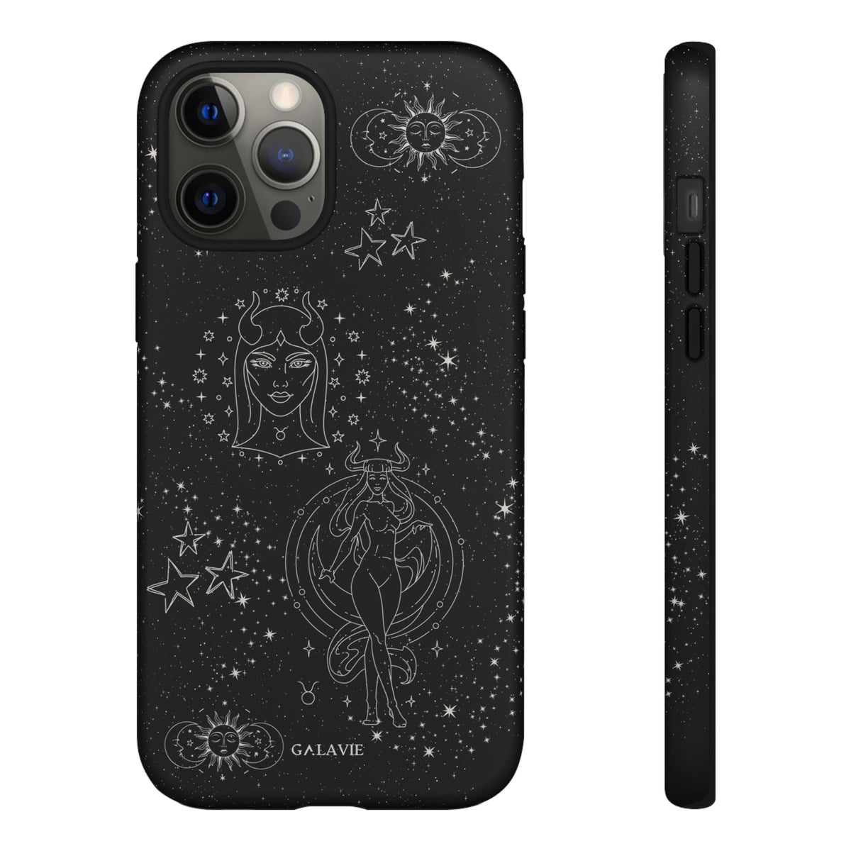Taurus Zodiac Phone Case – Noir
