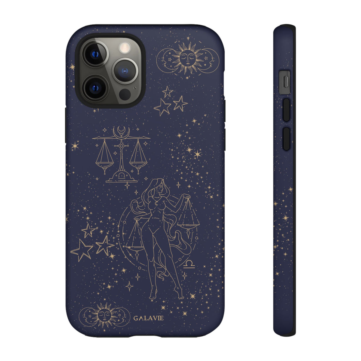 Libra Zodiac Phone Case – Navy