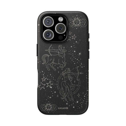 Sagittarius Zodiac Phone Case – Noir