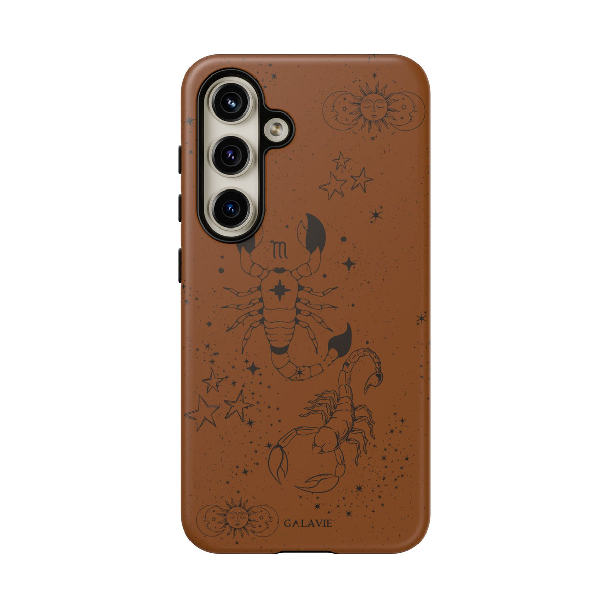 Scorpio Zodiac Phone Case – Cognac