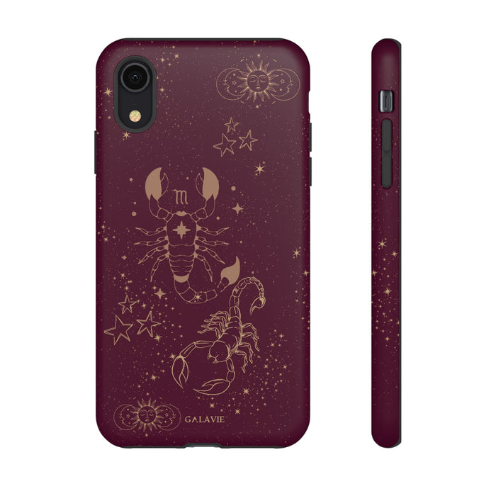 Scorpio Zodiac Phone Case – Merlot