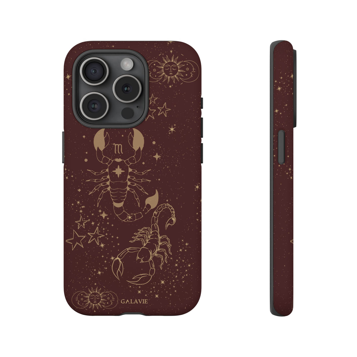 Scorpio Zodiac Phone Case – Chocolate