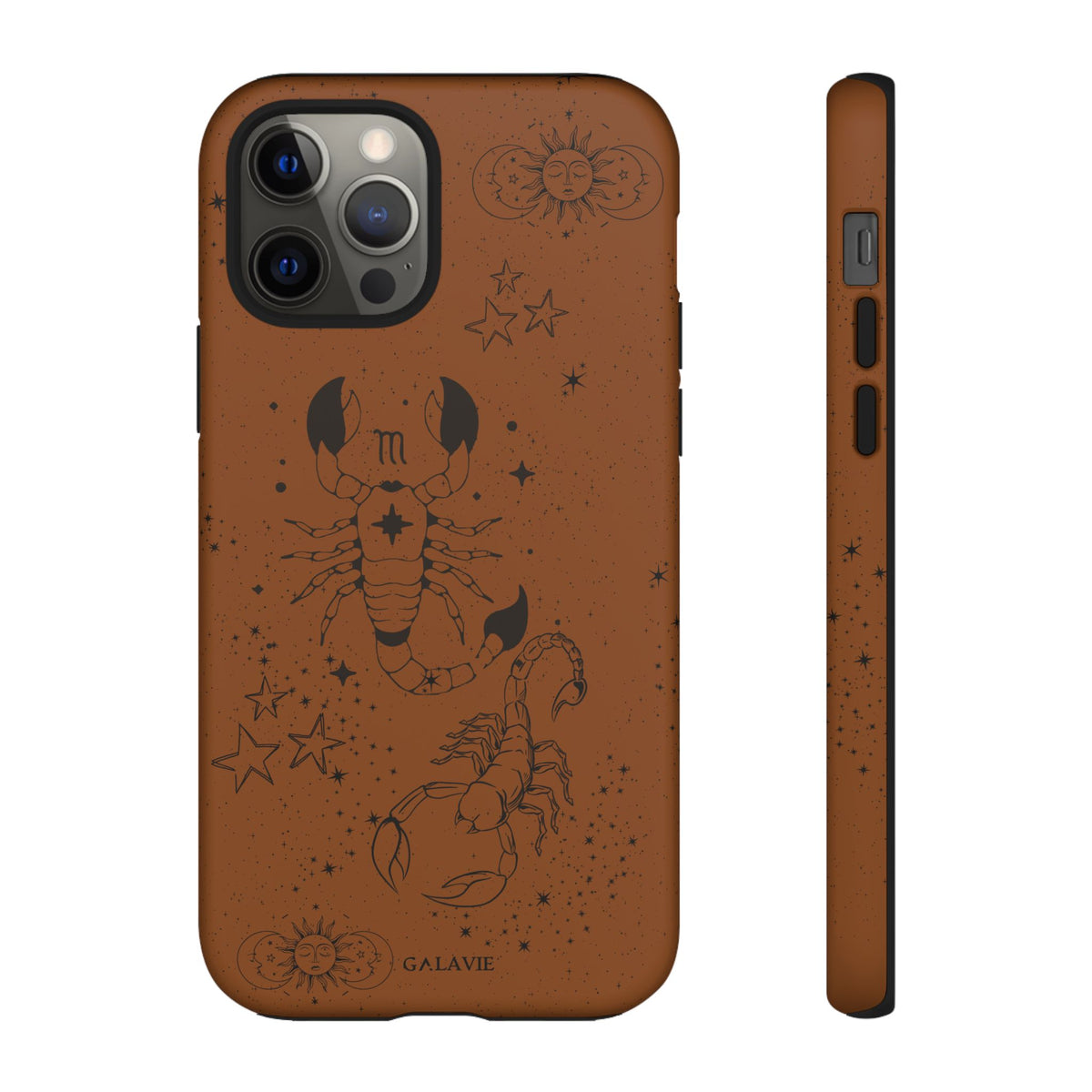 Scorpio Zodiac Phone Case – Cognac