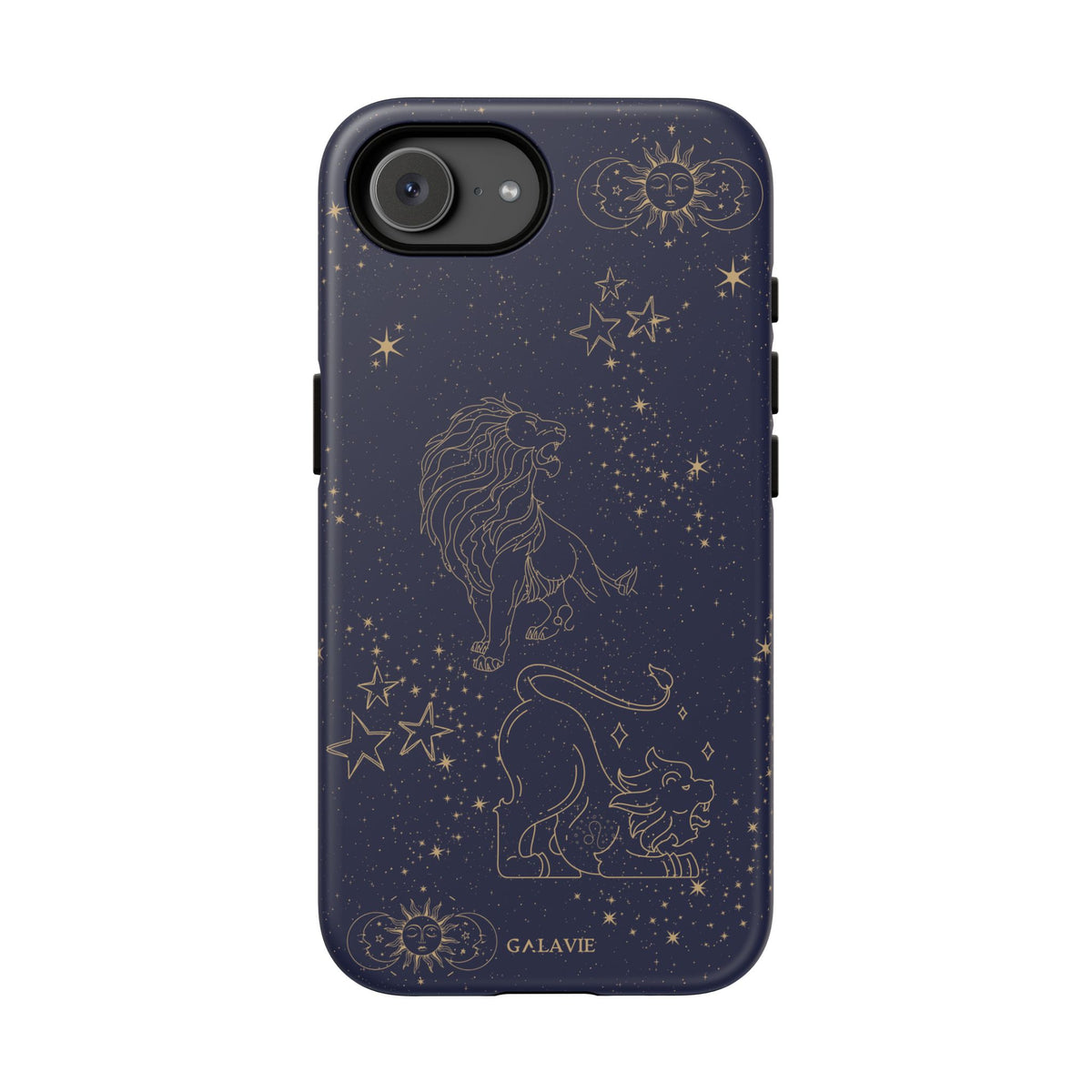 Leo Zodiac Phone Case – Navy