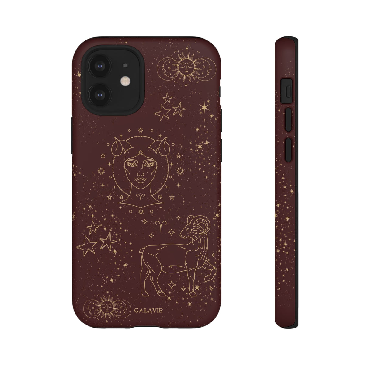 Aries Zodiac Phone Case – Chocolate