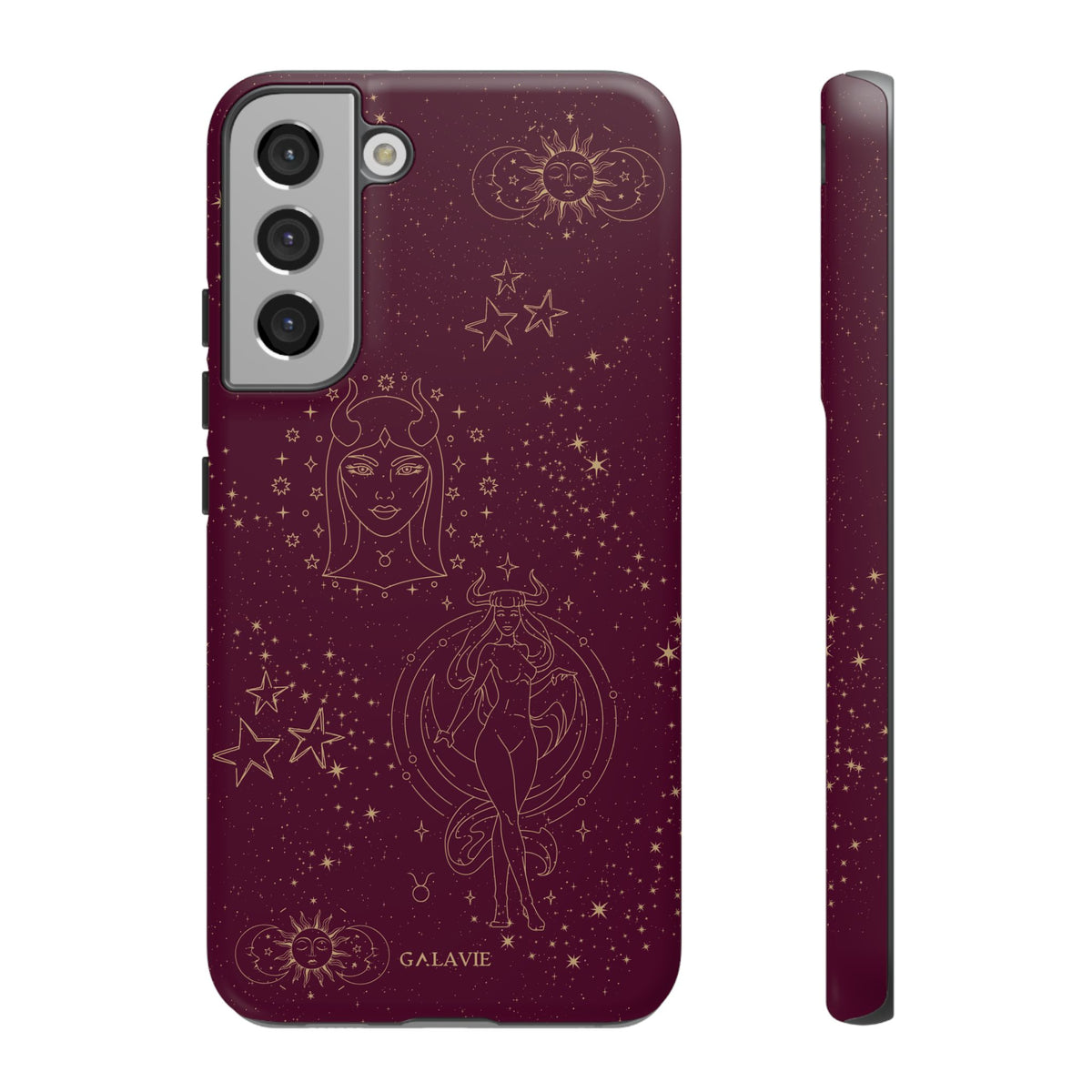 Taurus Zodiac Phone Case – Merlot