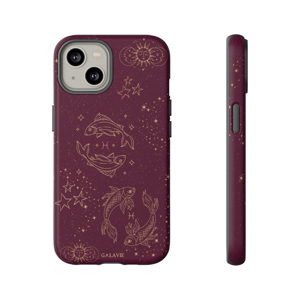 Pisces Zodiac Phone Case – Merlot