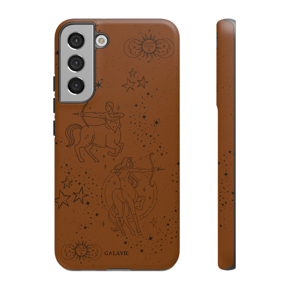 Sagittarius Zodiac Phone Case – Cognac
