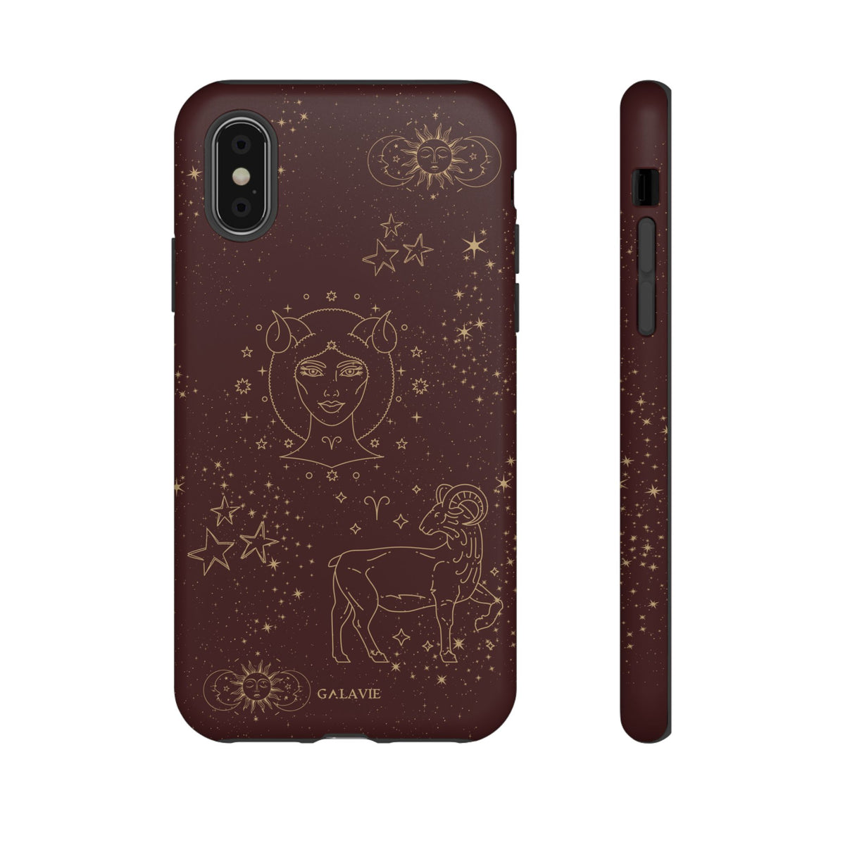 Aries Zodiac Phone Case – Chocolate