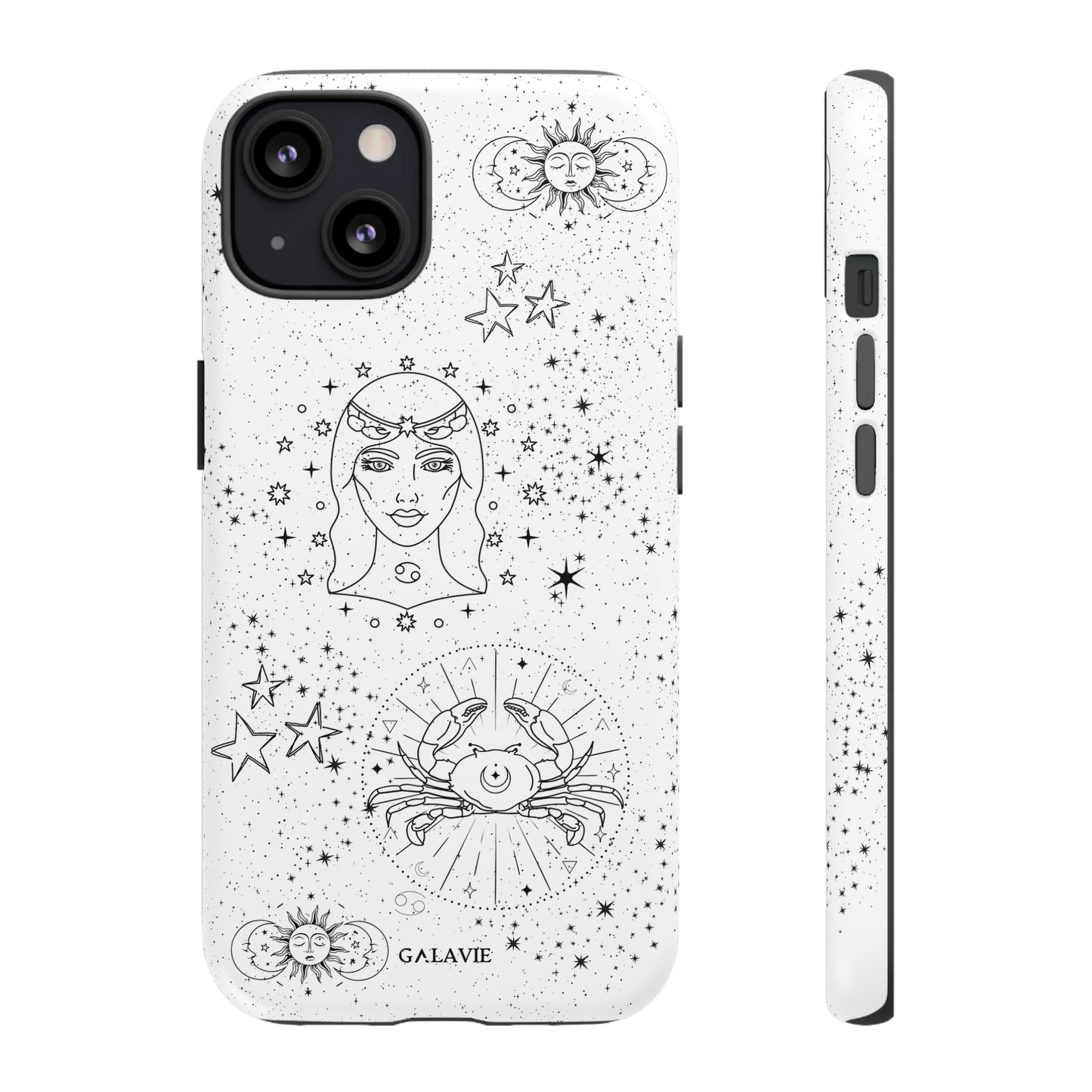 Zodiac Cancer Phone Case – Astrological Celestial Matte Protective Case