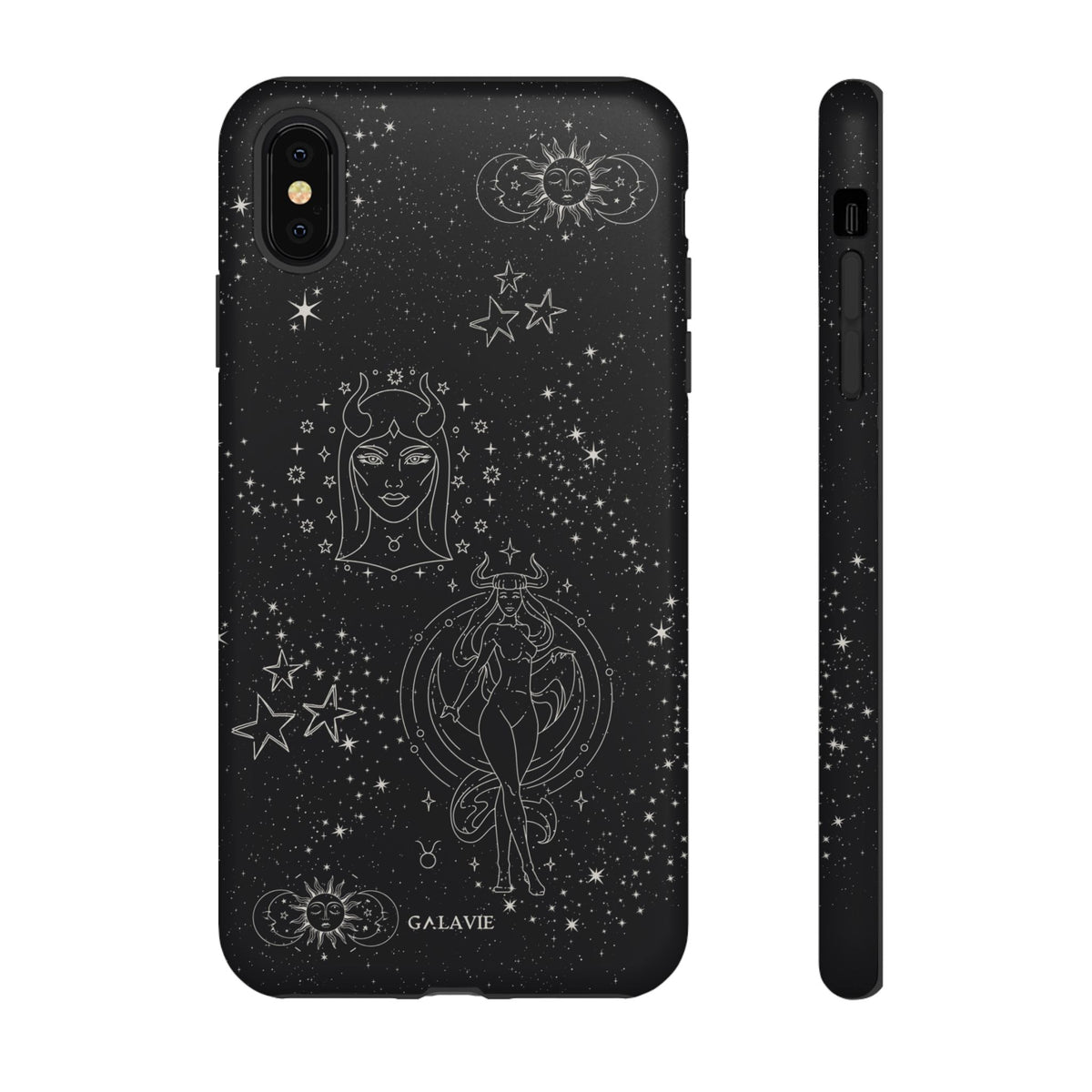 Taurus Zodiac Phone Case – Noir