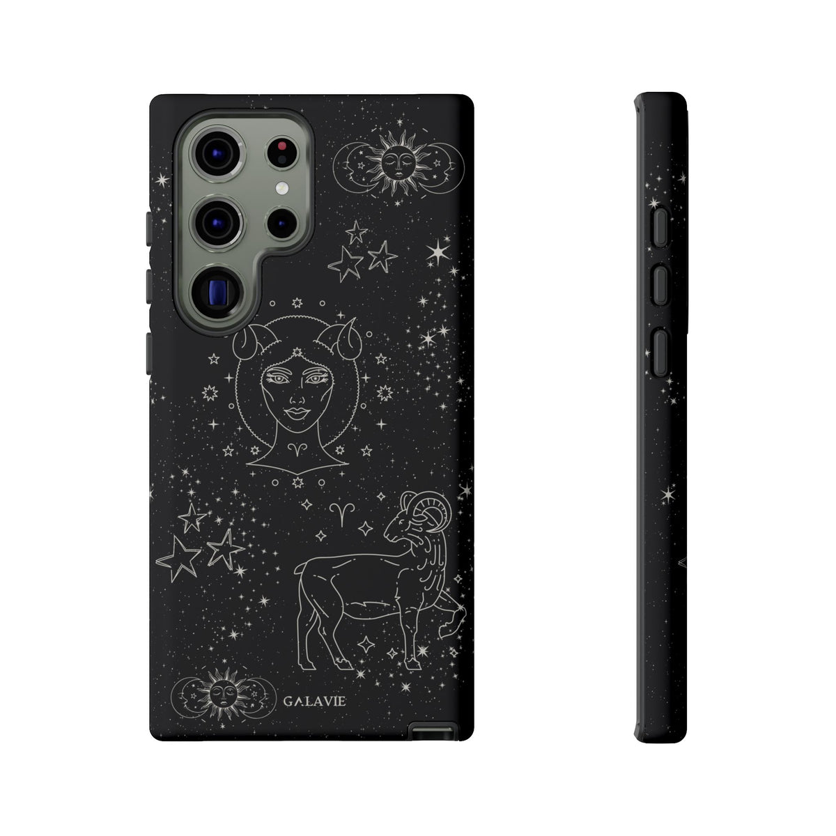 Aries Zodiac Phone Case – Noir