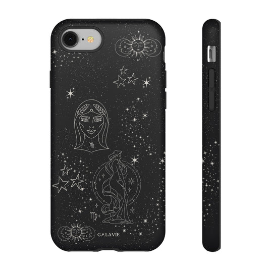 Virgo Zodiac Phone Case – Noir