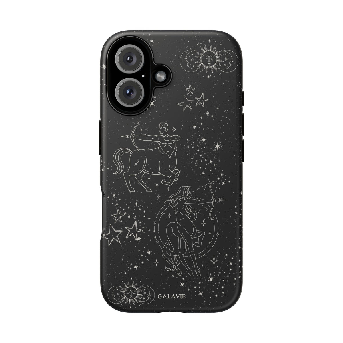 Sagittarius Zodiac Phone Case – Noir
