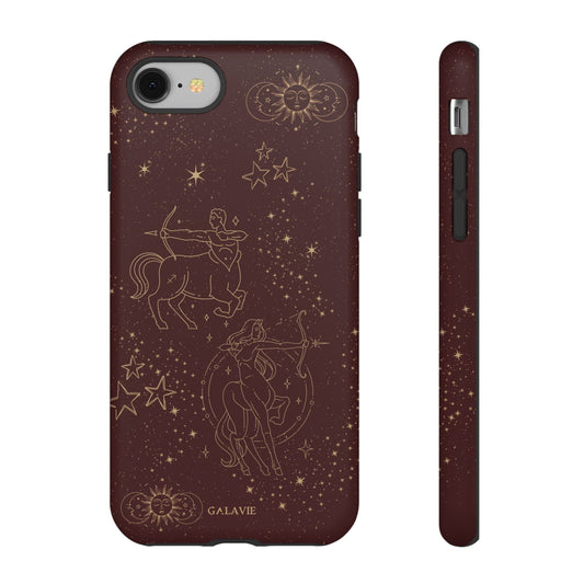 Sagittarius Zodiac Phone Case – Chocolate