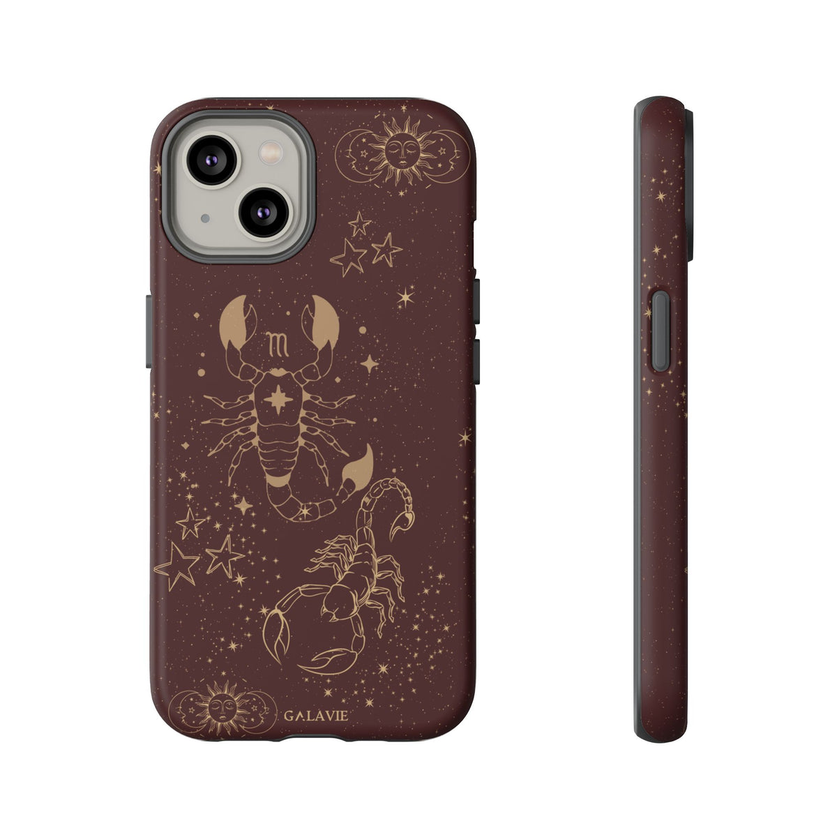 Scorpio Zodiac Phone Case – Chocolate