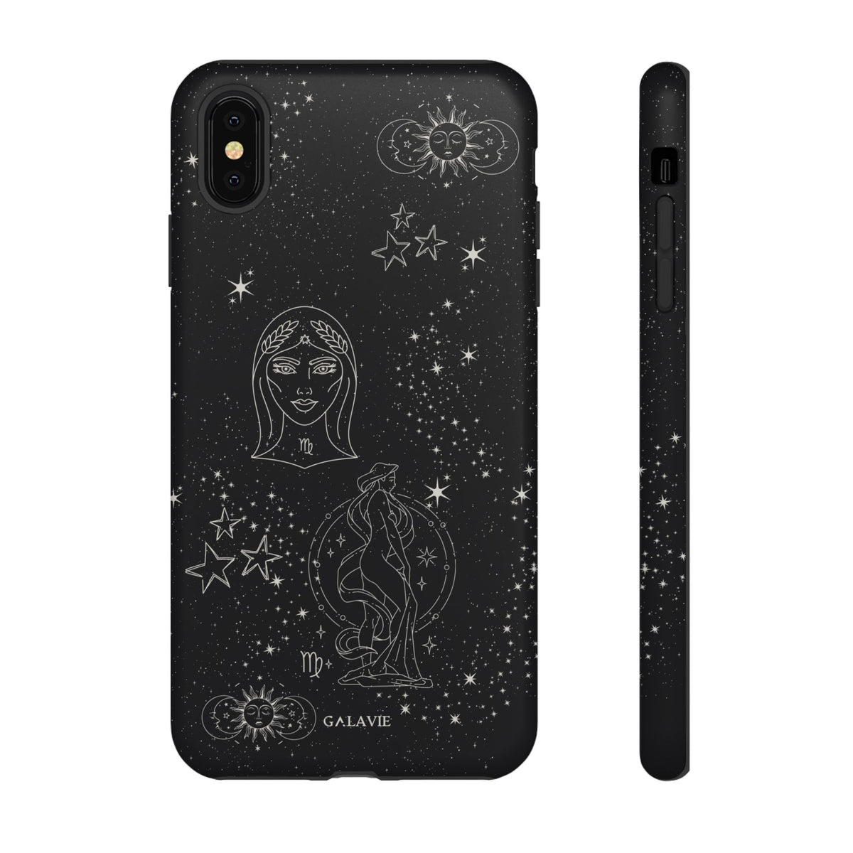 Virgo Zodiac Phone Case – Noir