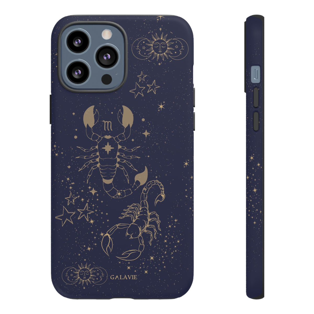 Scorpio Zodiac Phone Case – Navy