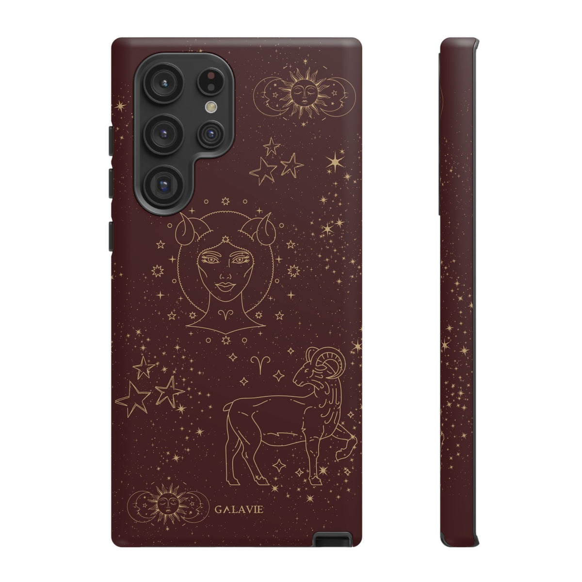 Aries Zodiac Phone Case – Chocolate