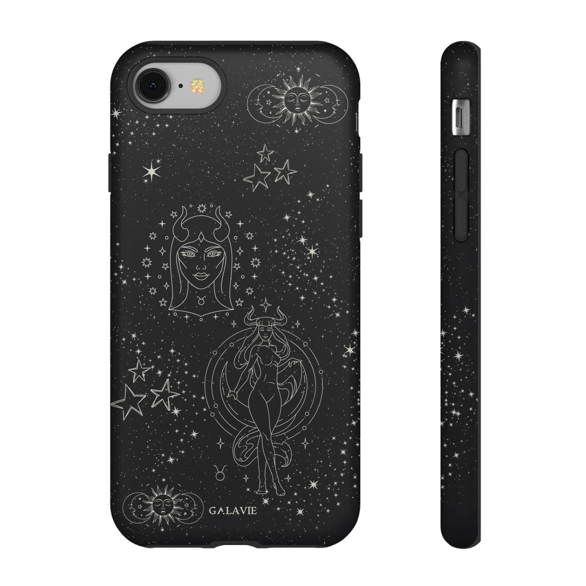 Taurus Zodiac Phone Case – Noir