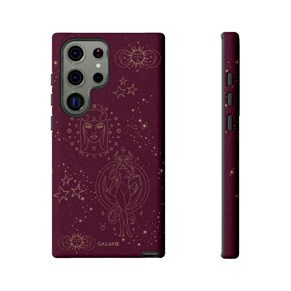 Taurus Zodiac Phone Case – Merlot