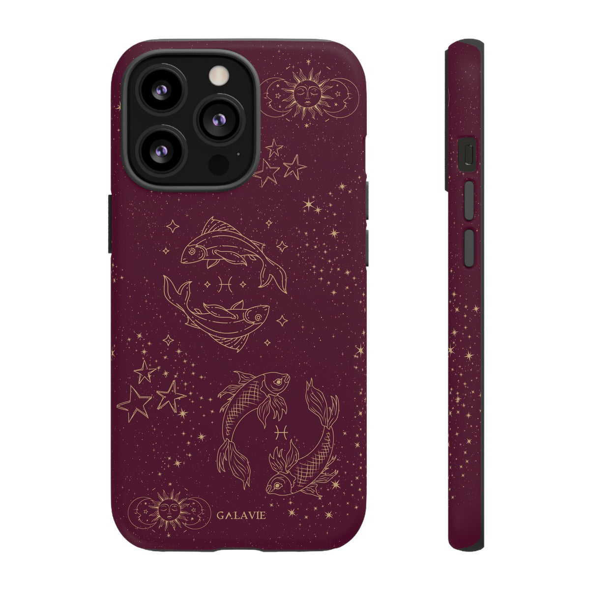 Pisces Zodiac Phone Case – Merlot