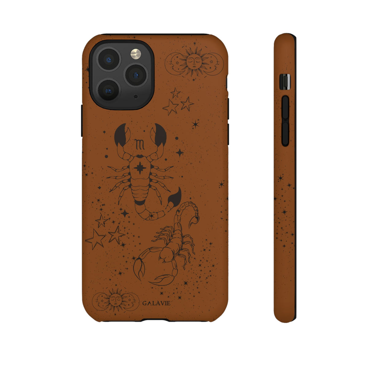 Scorpio Zodiac Phone Case – Cognac