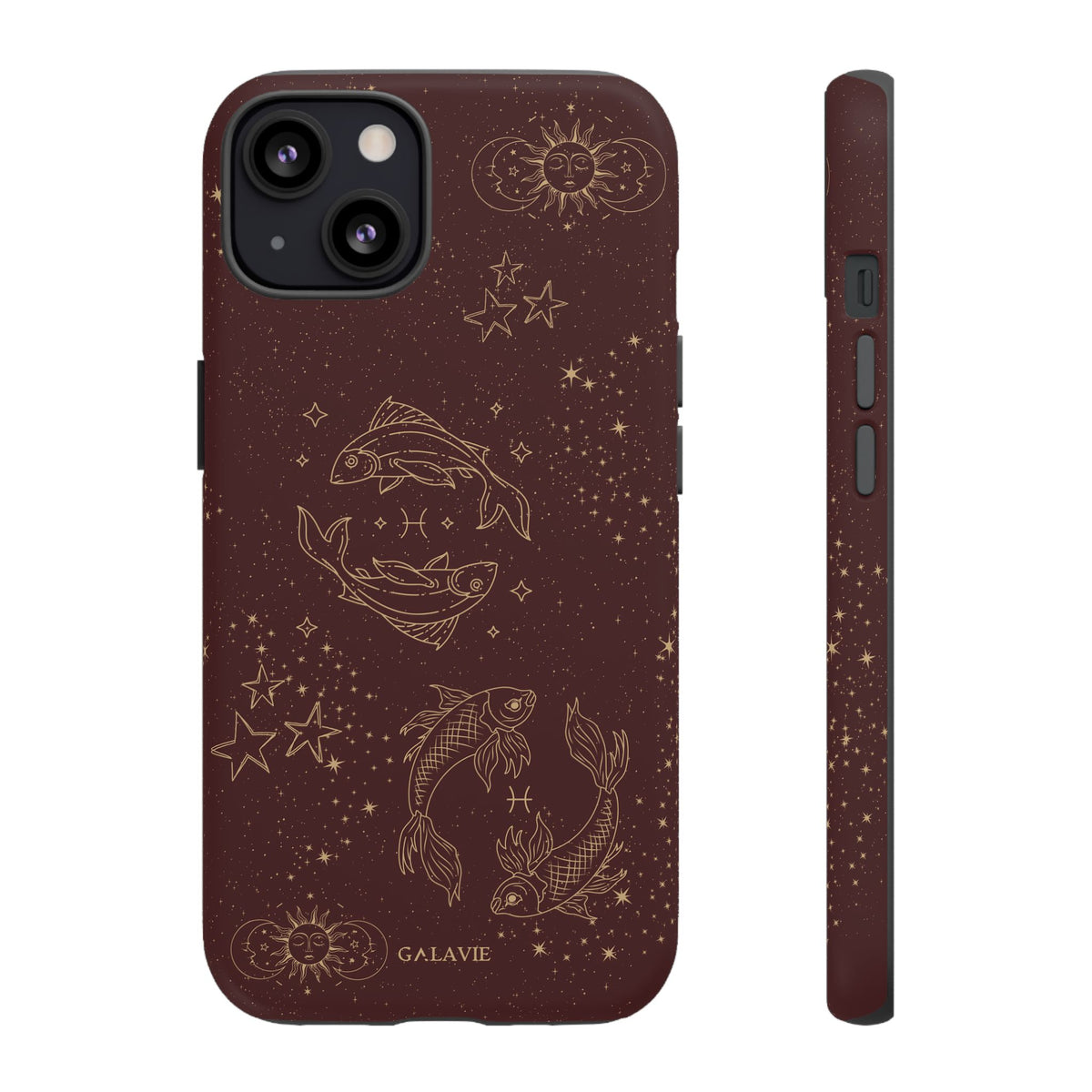 Pisces Zodiac Phone Case – Chocolate