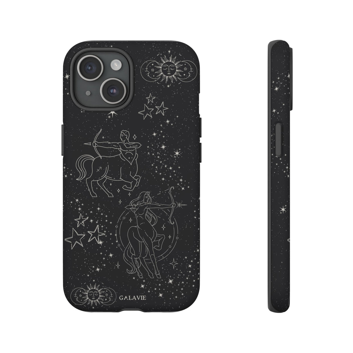 Sagittarius Zodiac Phone Case – Noir