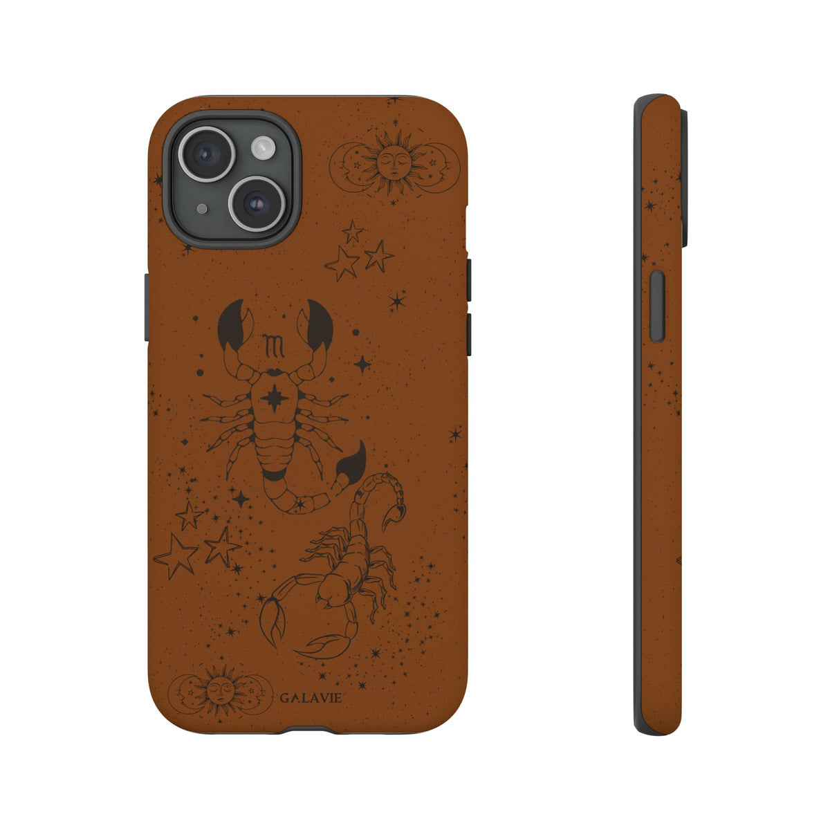 Scorpio Zodiac Phone Case – Cognac