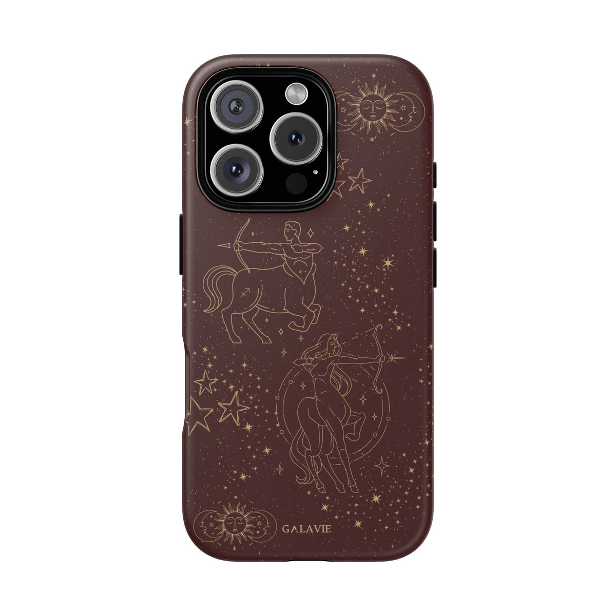 Sagittarius Zodiac Phone Case – Chocolate