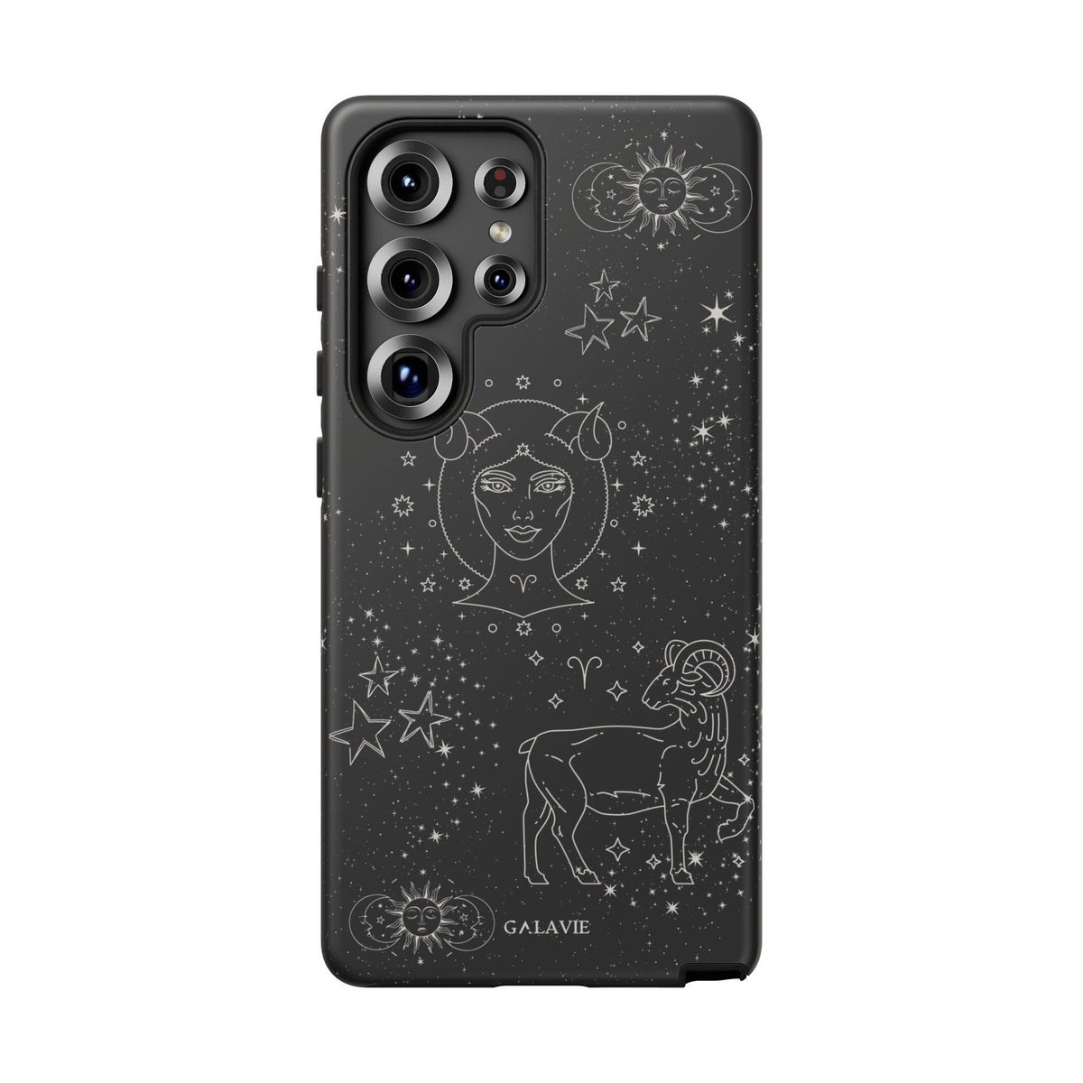 Aries Zodiac Phone Case – Noir