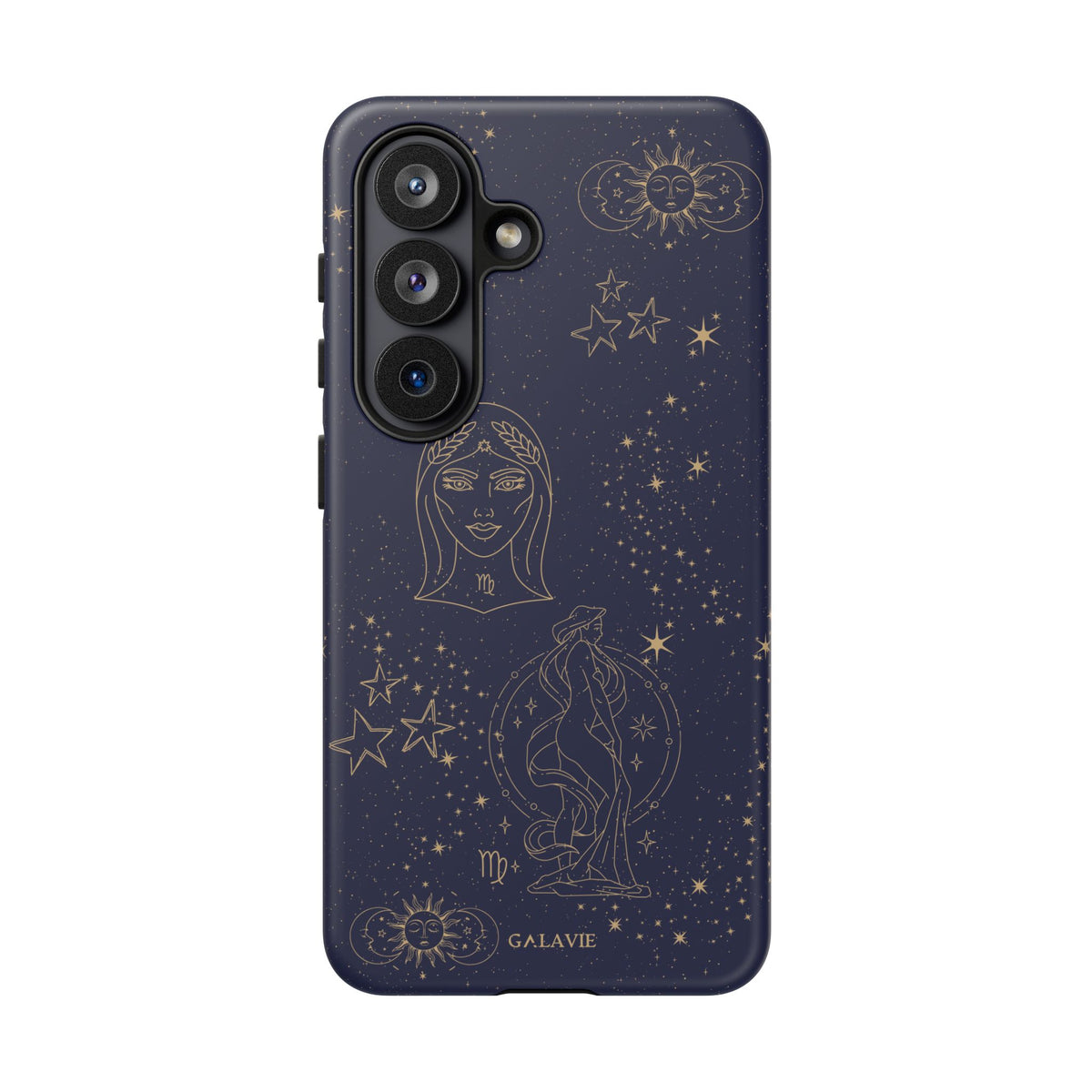 Virgo Zodiac Phone Case – Navy
